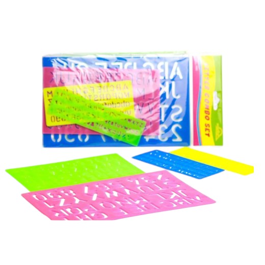 Letter Combo Set  Stencils