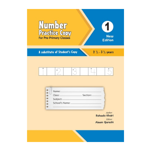 Number Practice Copy 1 (New Edition)