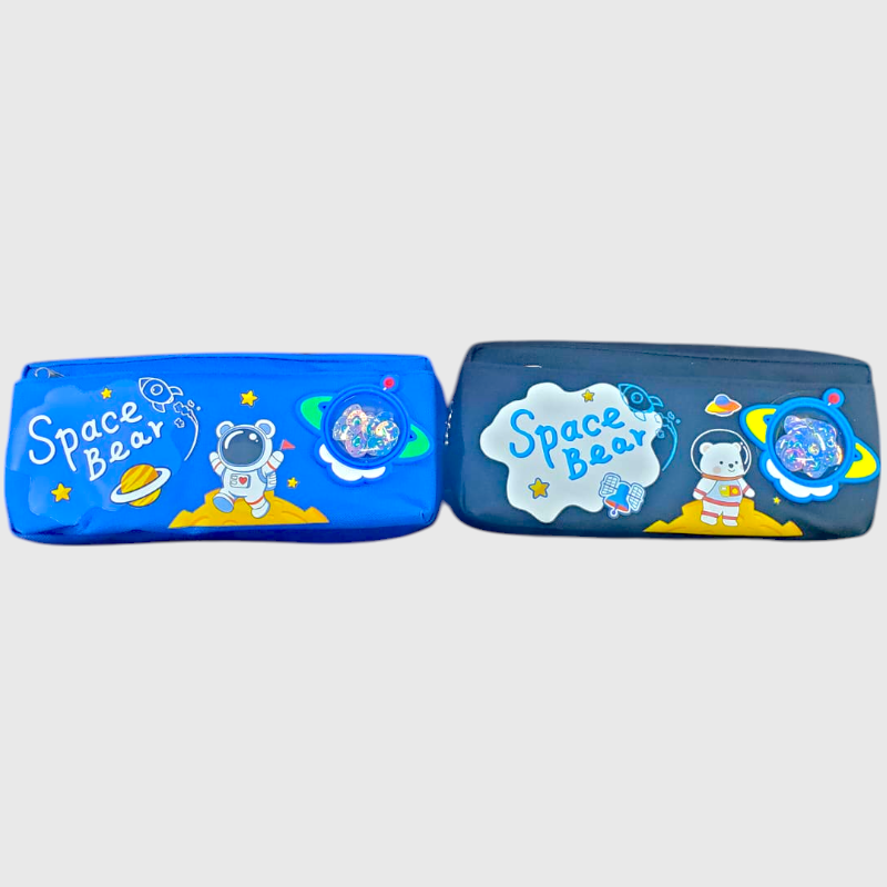 Space Bear Pencil Pouch - 3307