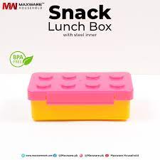 Maxware Household Snack Lunch Box With Steel Inner