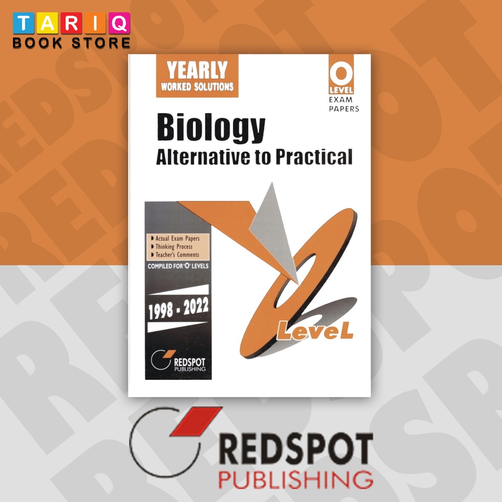 REDSPOT O Level Biology Alternative to Practical Yearly Paper 4 (Year: 1998 - 2025) -5090