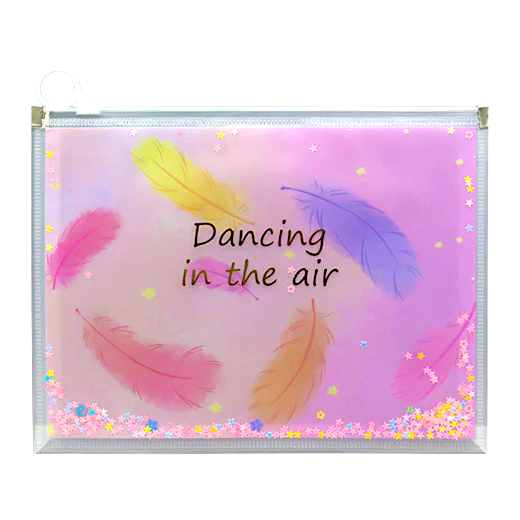 Transparent Folder Dancing In The Air 24684-3