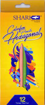 SHARK set of 12 pencil colours - No. CPH-12