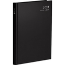 Daily Diary For Year 2025 - (2 Date 1 Page) - Large (Imported Yellow Paper)