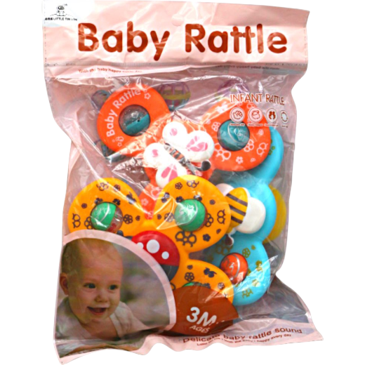 3 in 1 Suction Spinner Baby Rattle