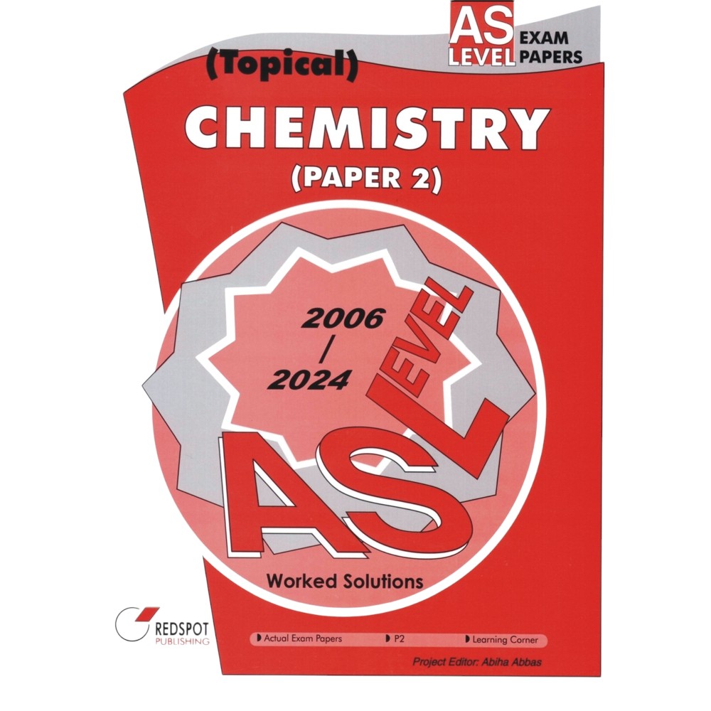 REDSPOT AS Level Chemistry Topical Paper 2 (Year: 2006 - 2024) - 9701