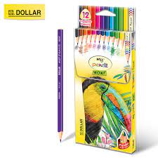 [695240208240] Dollar Dual Tip Color Pencils 12 - PTC 13