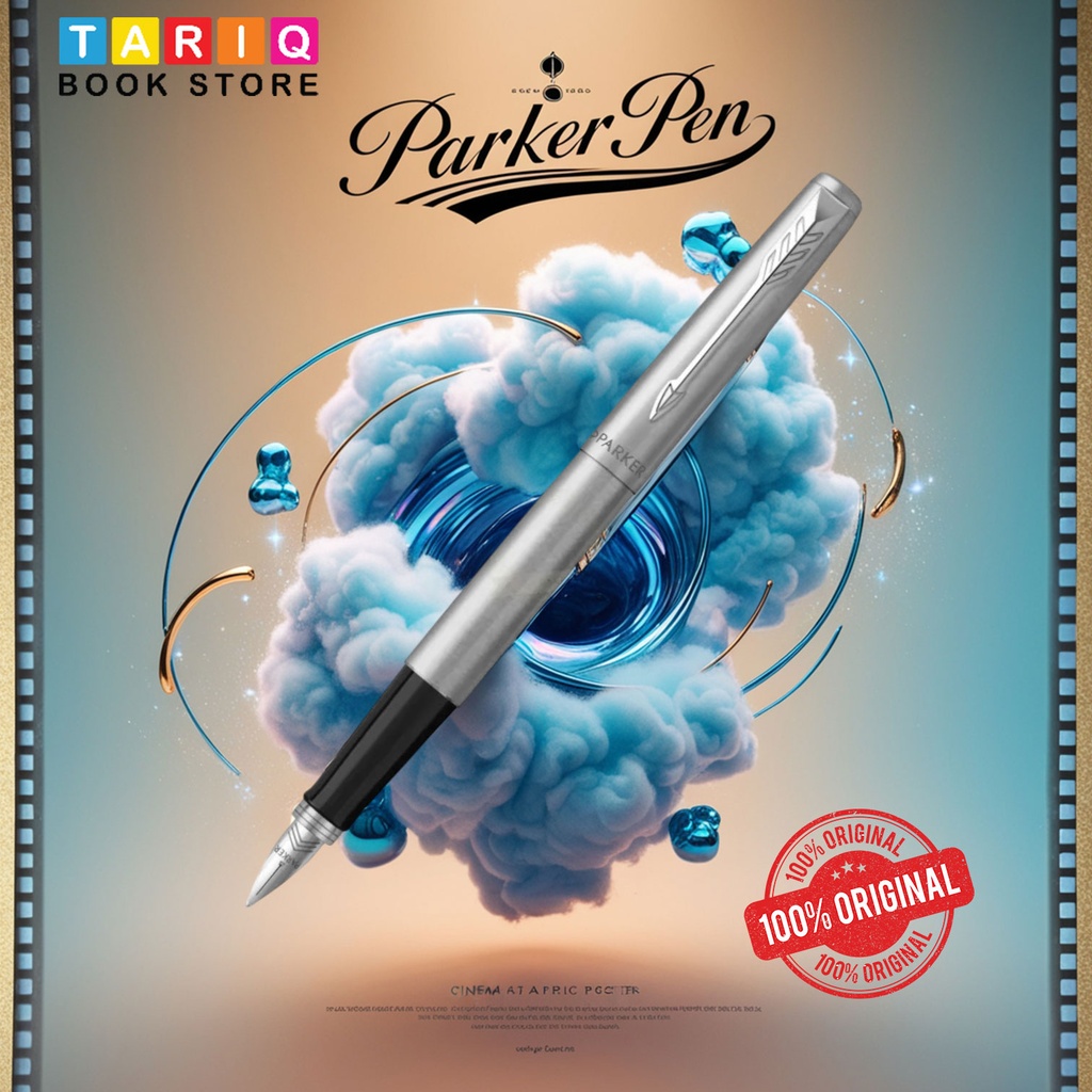 Parker Stainless Steel CT Fountain Pen - Assorted Colours