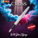 Cross Satin Chrome Stainless Steel Medium Nib Fountain Pen