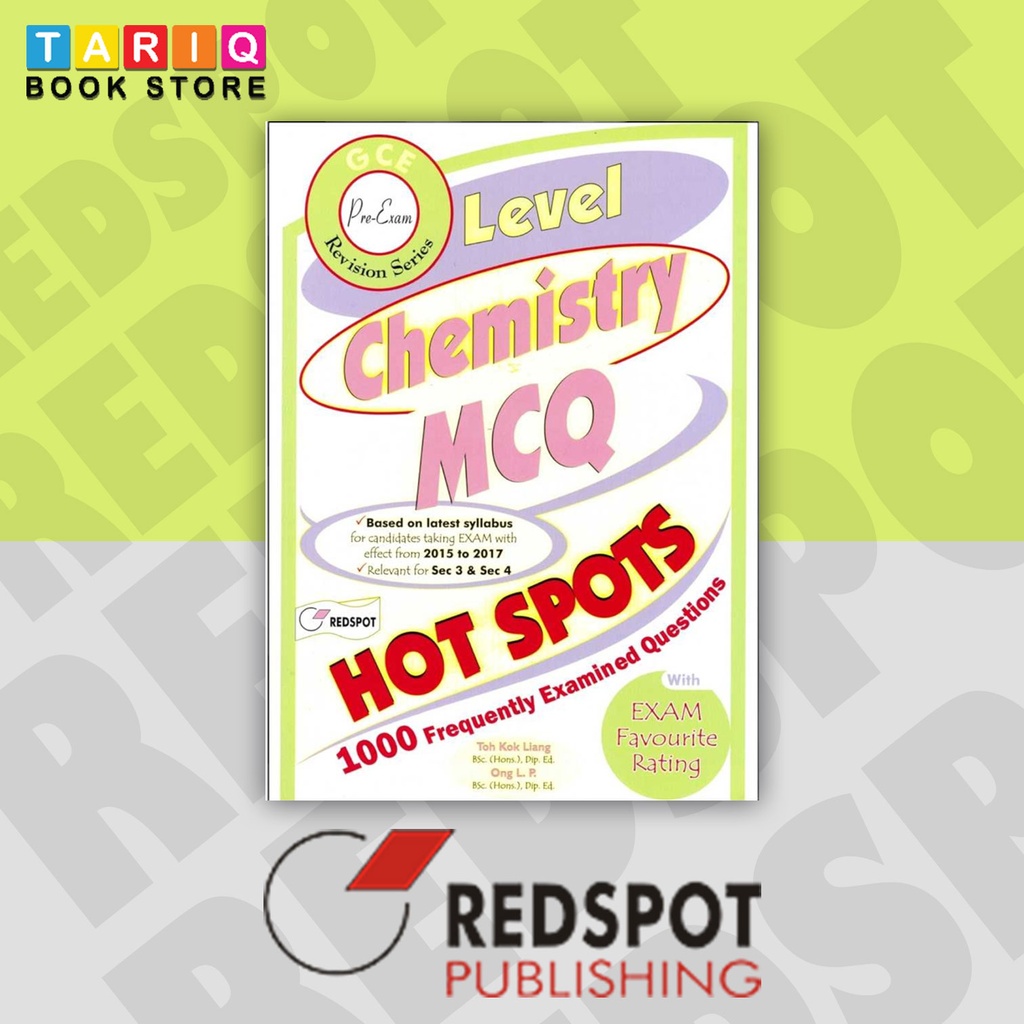 REDSPOT O Level Chemistry 1000 MCQ's with Helps - HOT SPOTS