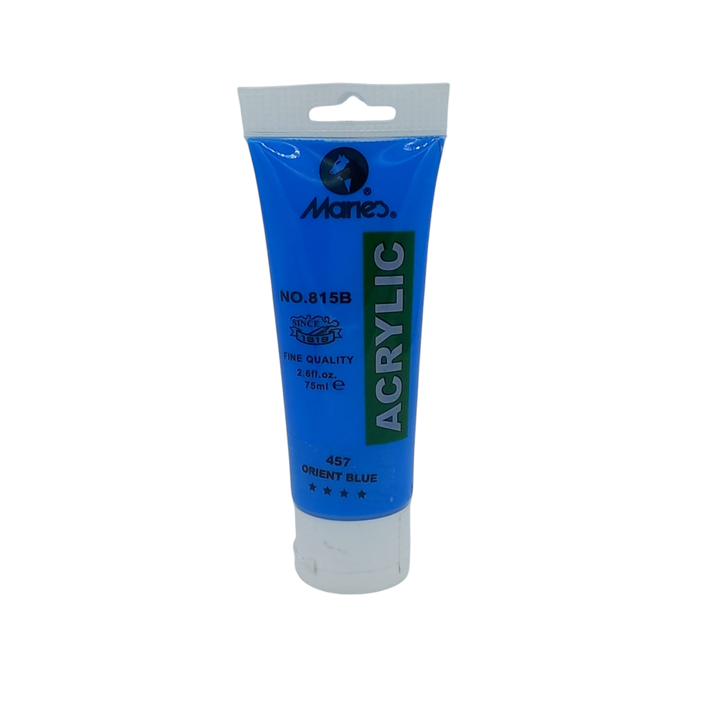 Maries Acrylic Paint - 75ml - No. 457- Orient Blue