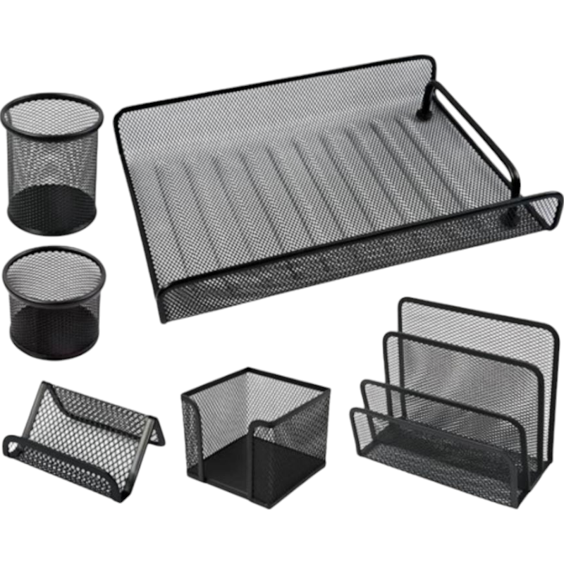 [6970873981239] Metal Office Set of 6 Pcs ECO Classic DG-63580