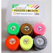 Kidco Poster Color - Pack of 6 - No. K-12