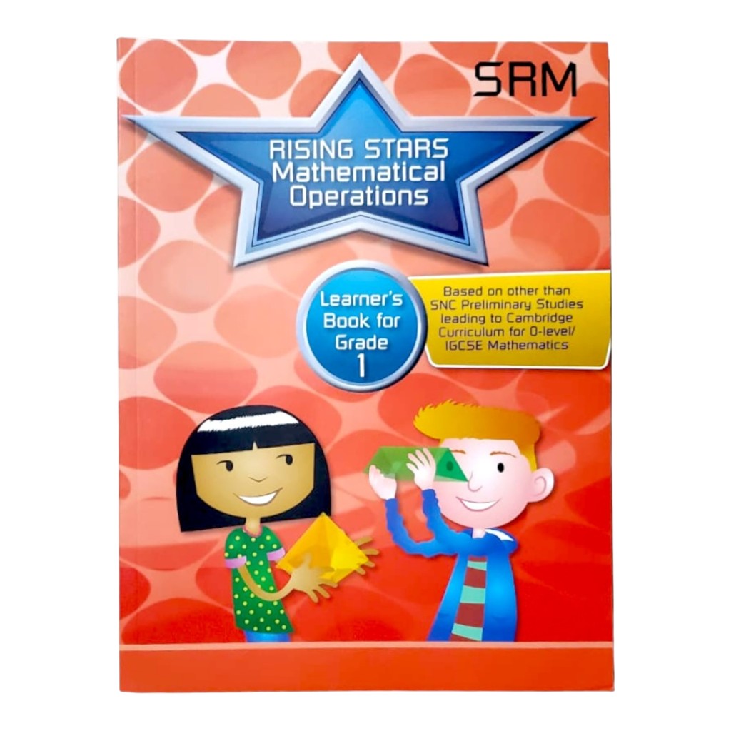 Rising Stars Mathematical Pupil Textbook For Class 1 - SRM