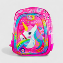 Character School Bag Embossed With Light Pre Primary School Bag