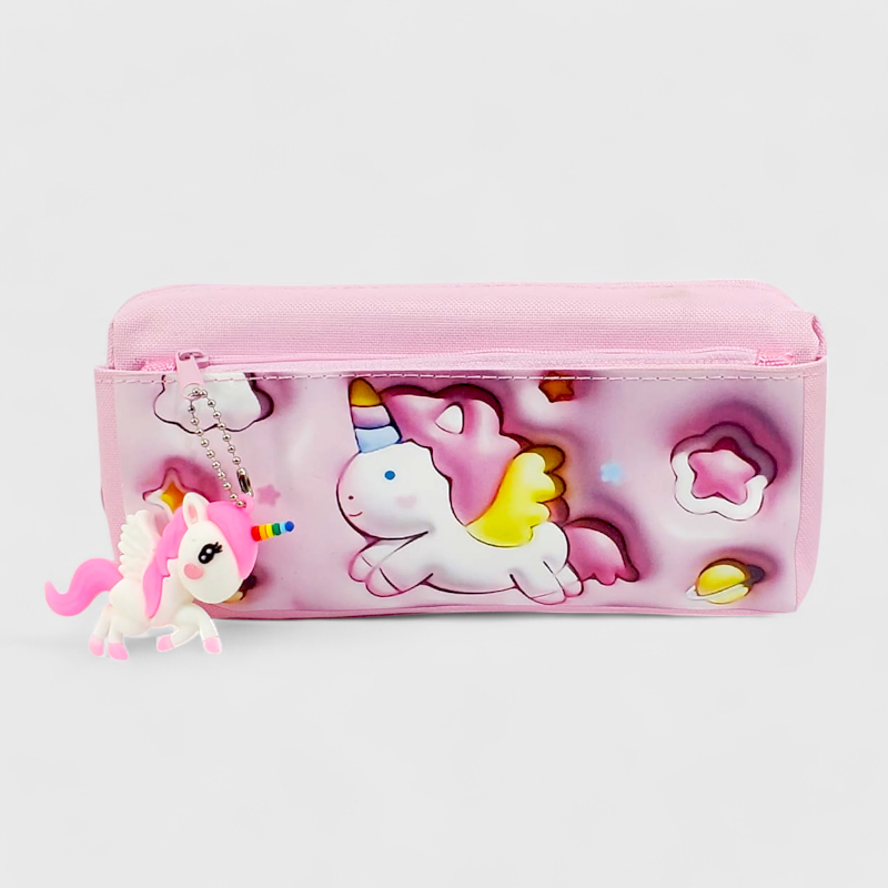 3D Unicorn Pencil Pouch 6853