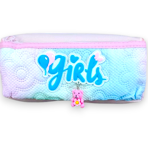 Girl Design Pencil Pouch - No. 6774