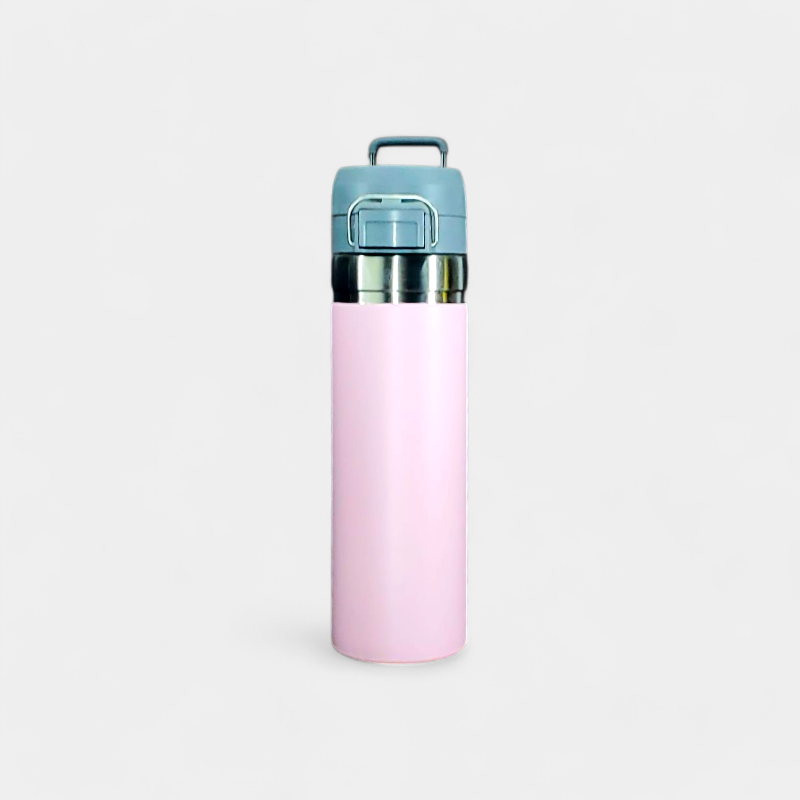 Stainless Steel Water Bottle - No. 6114 (Light pink)
