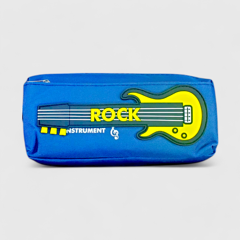 Rock Guitar Design Pencil Pouch - No. 5000