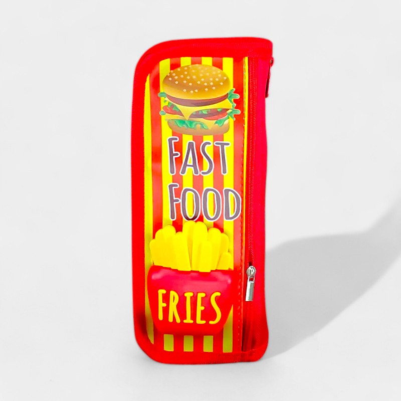 Cool Double Zipper Pencil Pouch - No. 2080