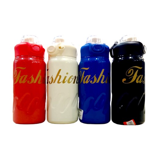Fashion Stainless Steel Water Bottle - 8172 (Black)