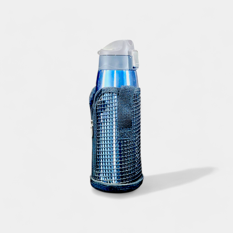Fashion Stainless Steel Water Bottle With Cover -750 ml - No. 259 (Blue)