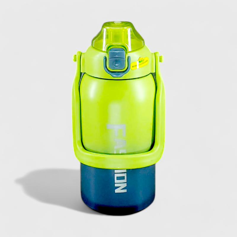 Stainless Steel Vacuum Thermos - 1000ml - 009 (Green)