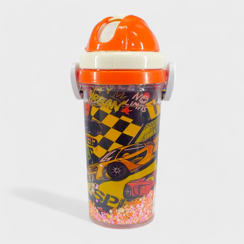 Fairy Gliter Plastic Water Bottle
