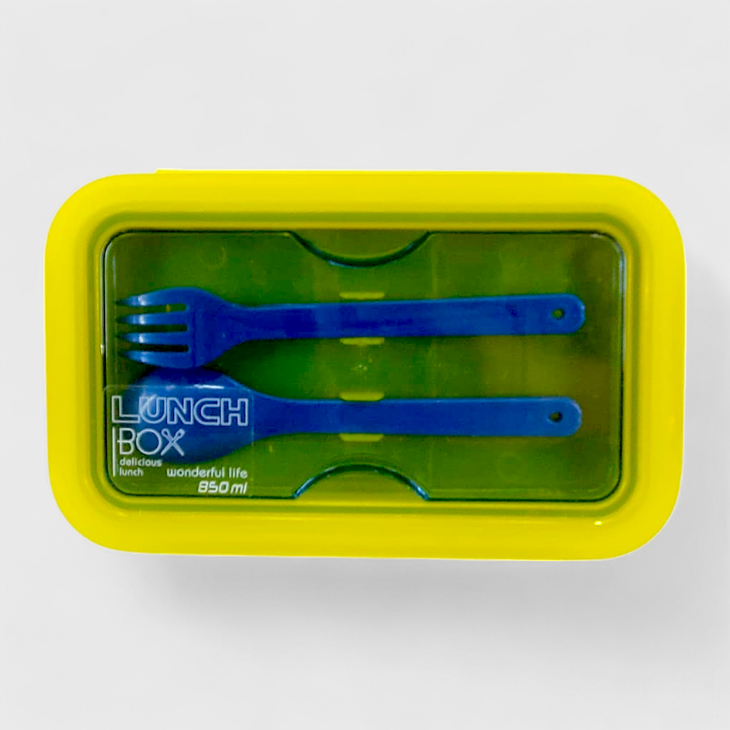 Mario Lunch Box Dual Colour (Blue/Yellow)