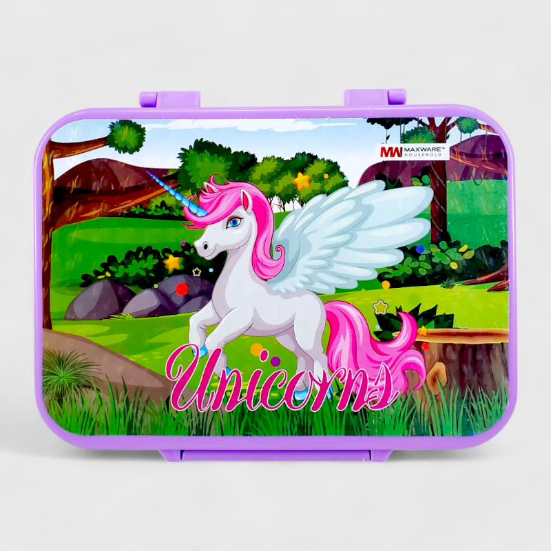 Maxware  Compartments Plastic Lunch Box - Assorted Characters - No. Munch Box-2