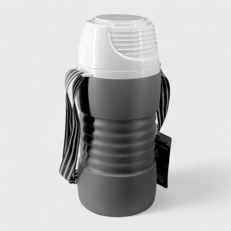 School Water Bottle in (Jet Cool) 1000ml (Grey)