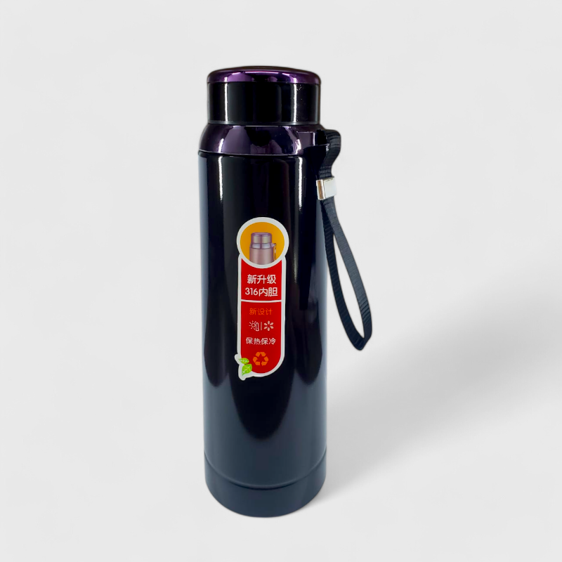Stainless D-50 Steel Bottle (Black)