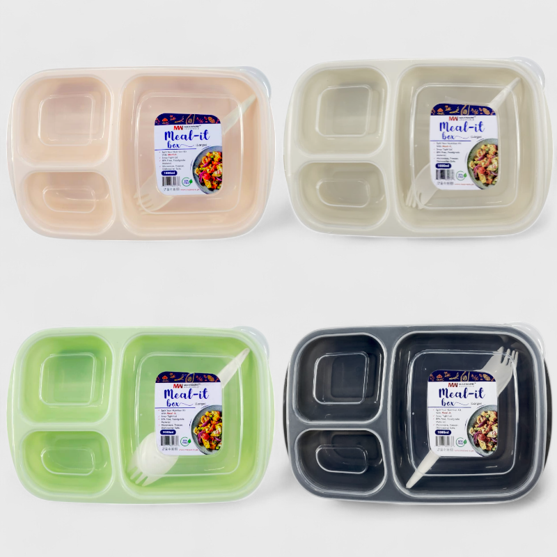 Maxware Meal It Lunch Box (Small) Plastic - 700ML (Green)
