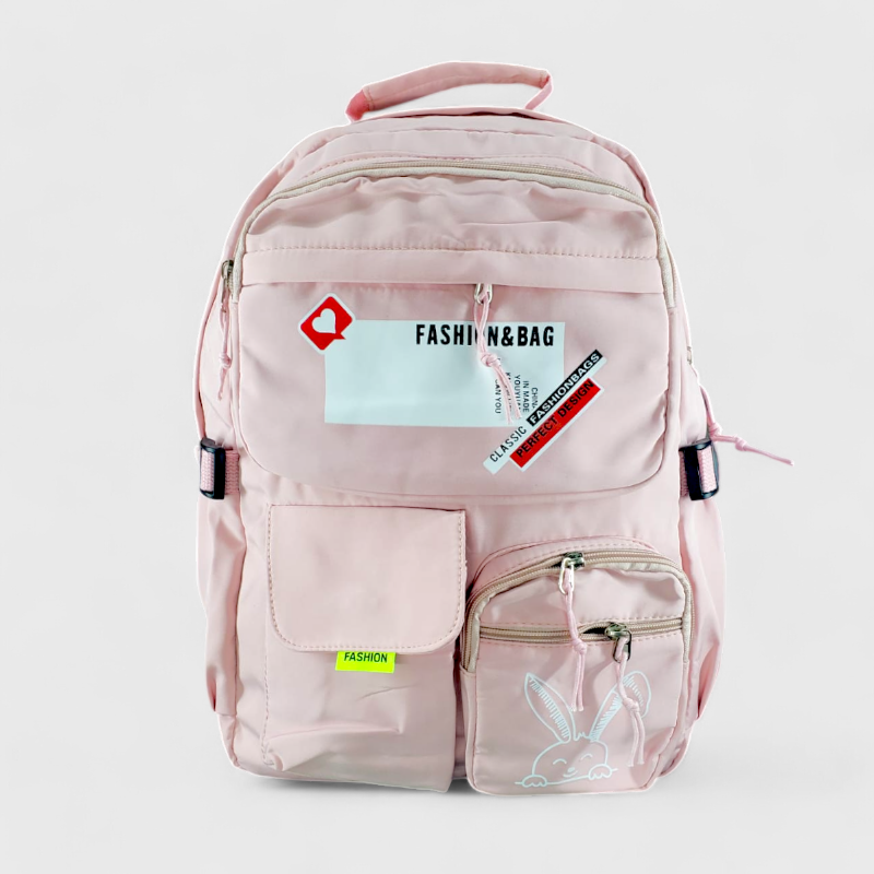 Fashion College Bag 3637 (Light pink)