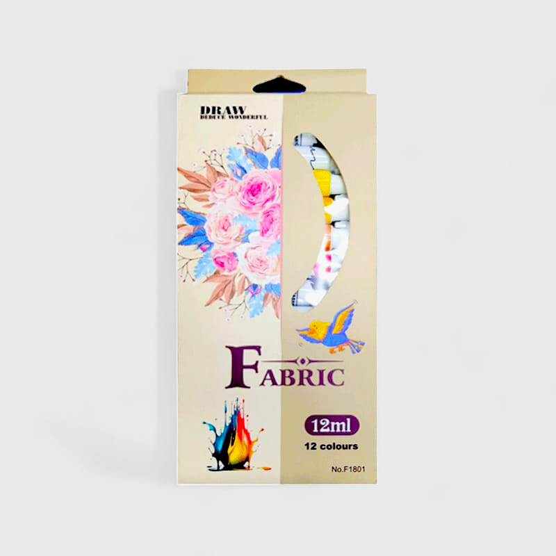Fabric 12ML 12 Colour F1801 / 7706F