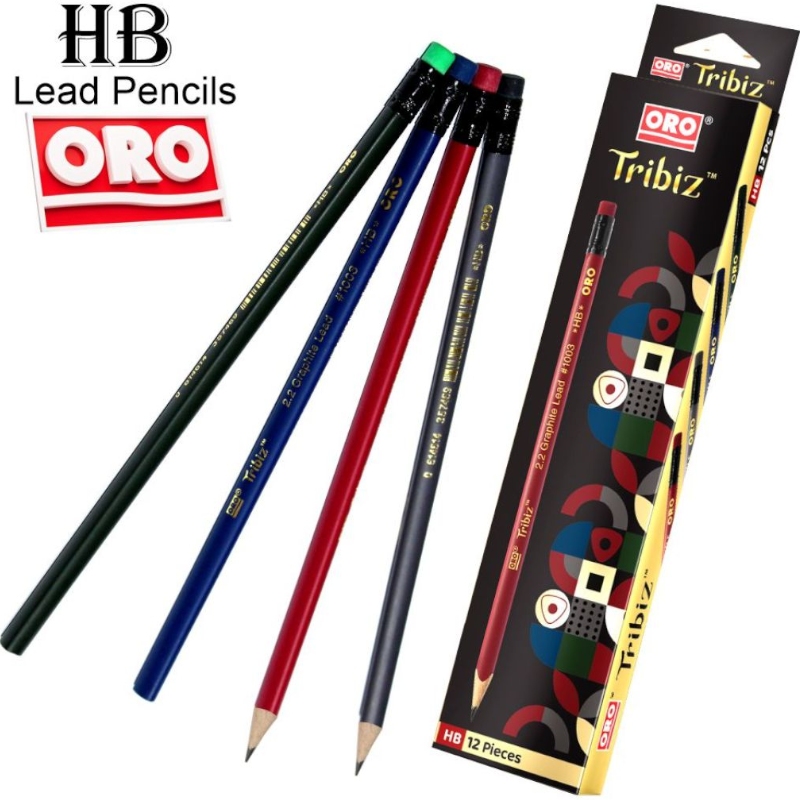 [614614357452] ORO Tribiz HB Pencil - 1Pcs - No.1003