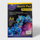 Sketch Pad - A4-B Black Paper
