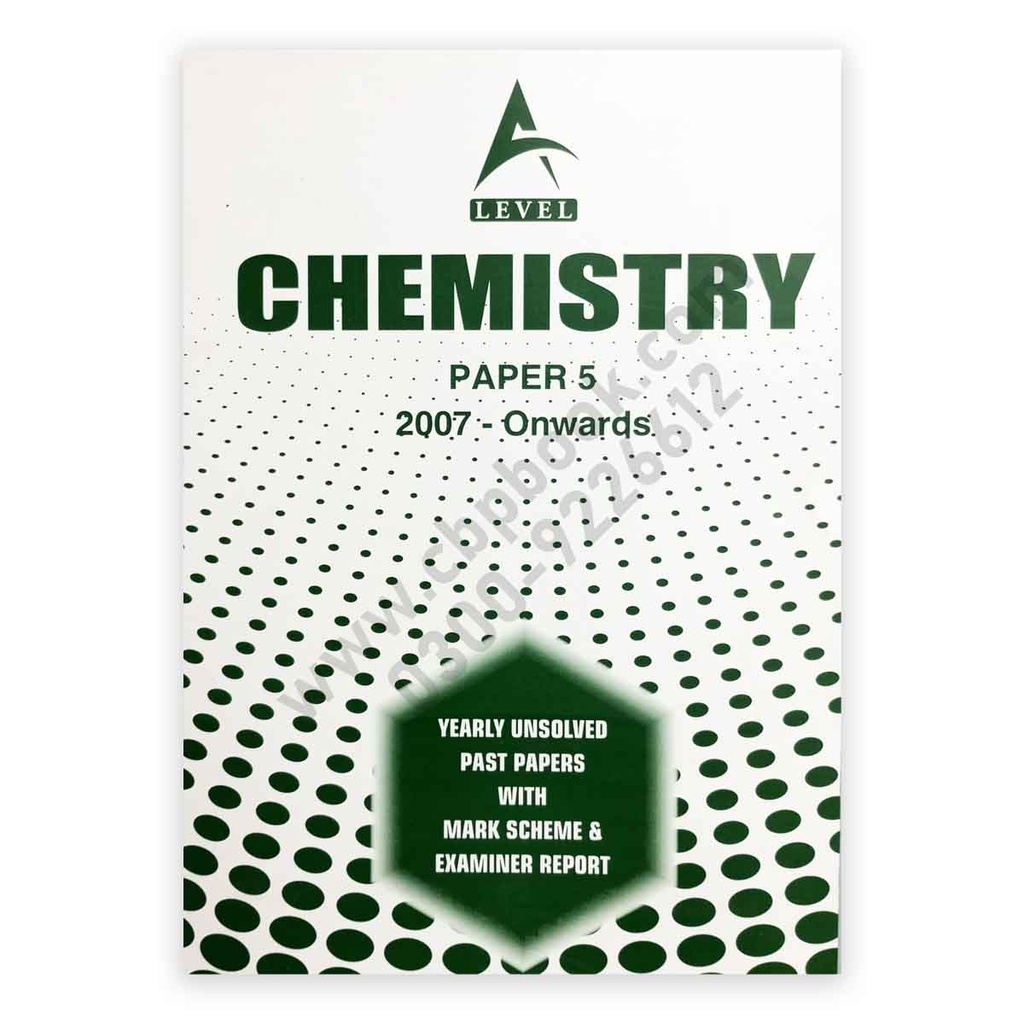 A Level Chemistry Paper 5 2007 Onwards