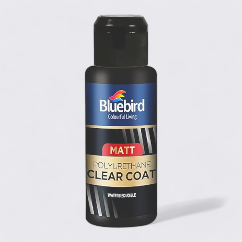BlueBird Polyurethane Clear Coat - 100Ml - Gloss