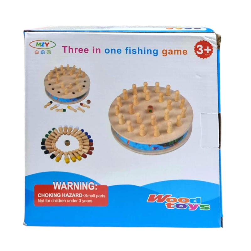 3 in 1 Chess With Fishing Game LAS