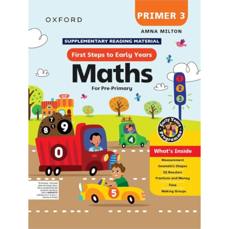 [9780190708283] First Steps to Early Years Math 3 PCTB