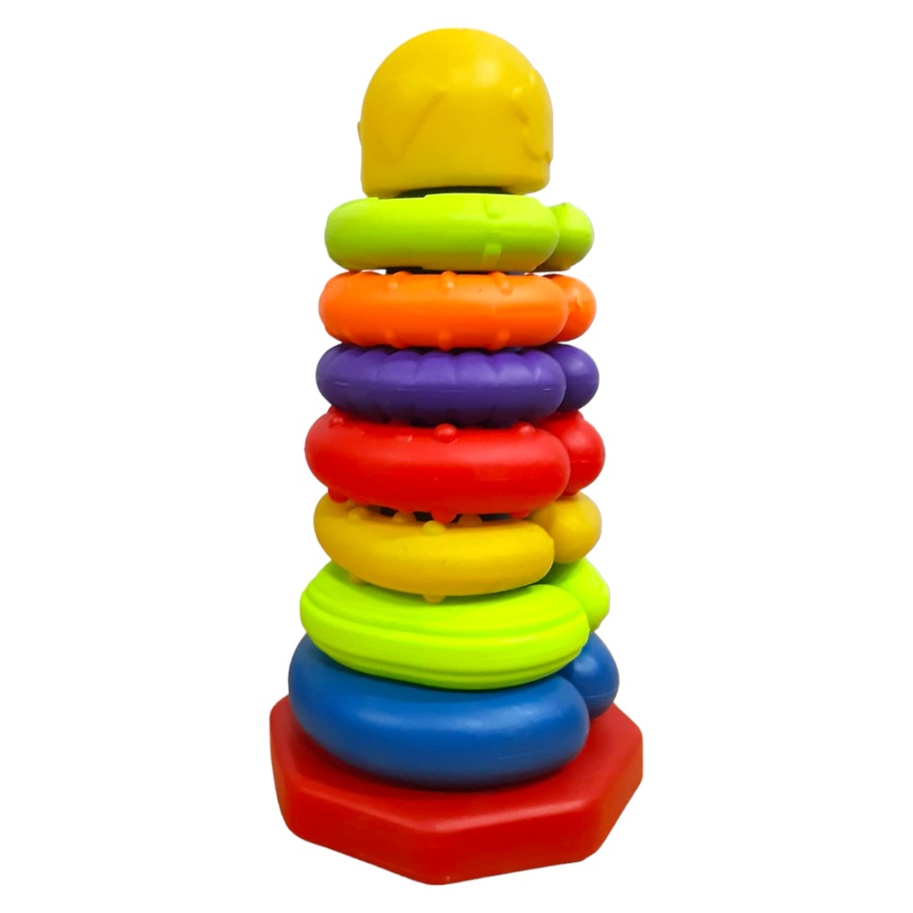 Wonder Play Stacking Rainbow Tower