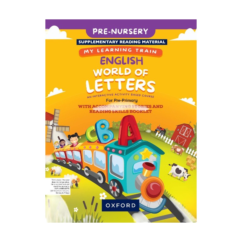 My Learning Train English: World of Letters Pre-Nursery PCTB