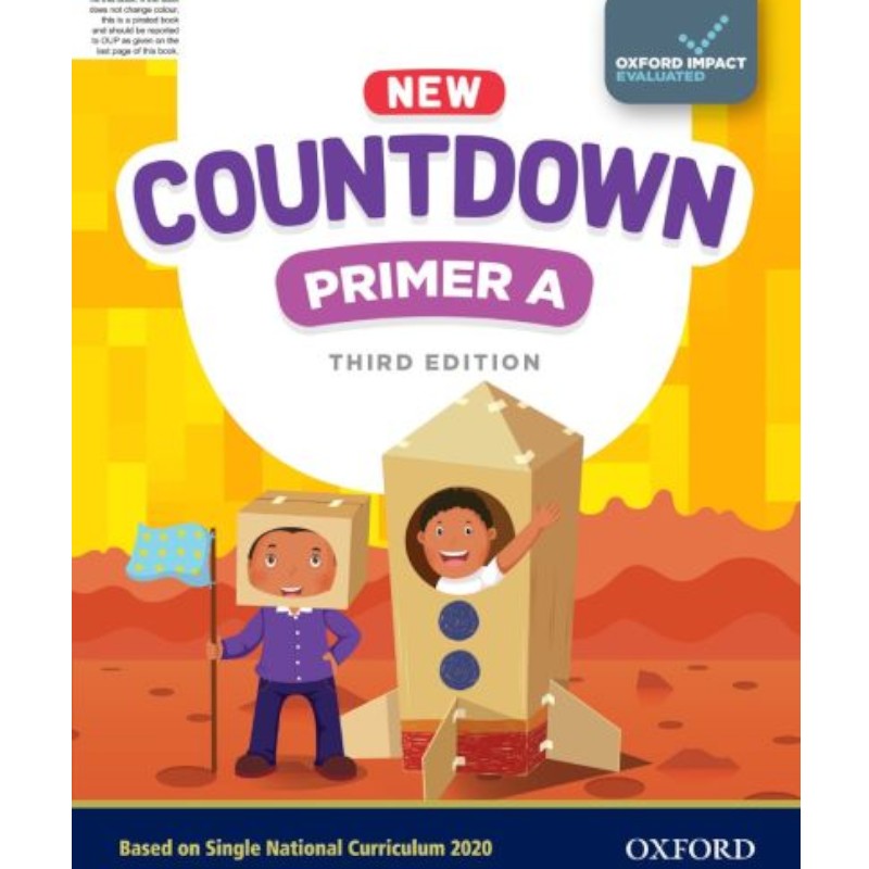 [9780190707590 / 9786275224617] New Countdown Nursery Primer A