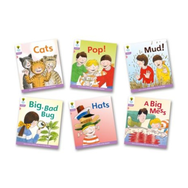 Oxford Reading Tree: Level 1+: Floppy's Phonics Fiction: Pack of 6