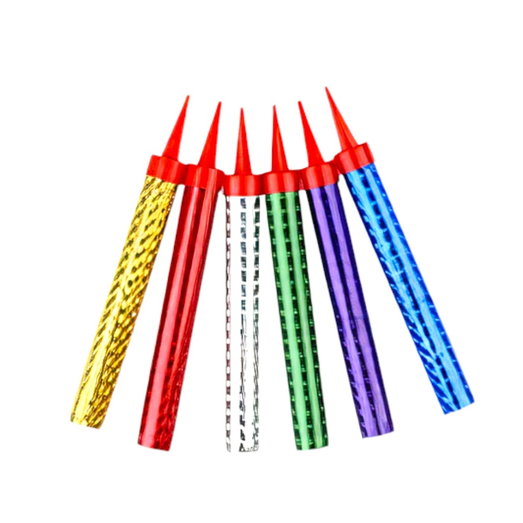 Sparkle Candle - Medium - Assorted Colors