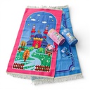 Prayer Mat with Tasbeeh & Coin Box - 53601