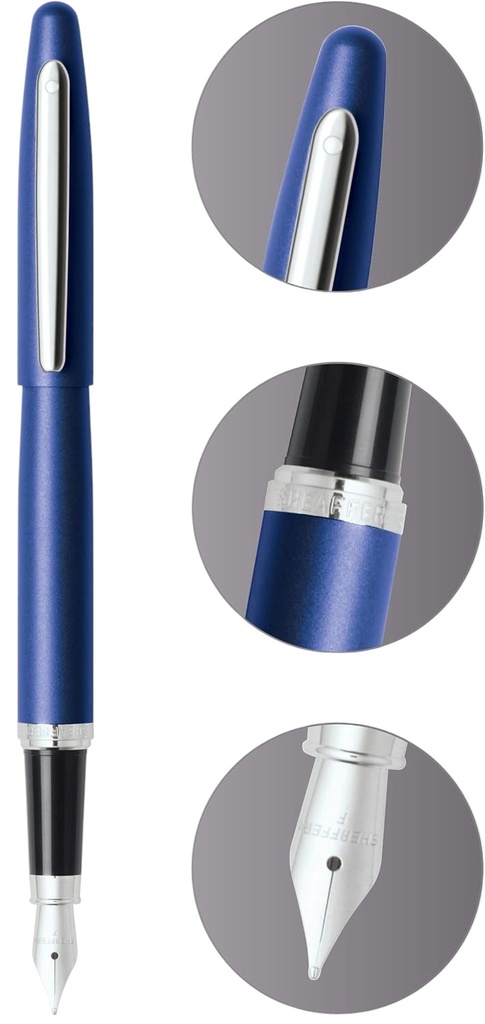 Sheaffer VFM 9401 Neon Blue Fountain Pen