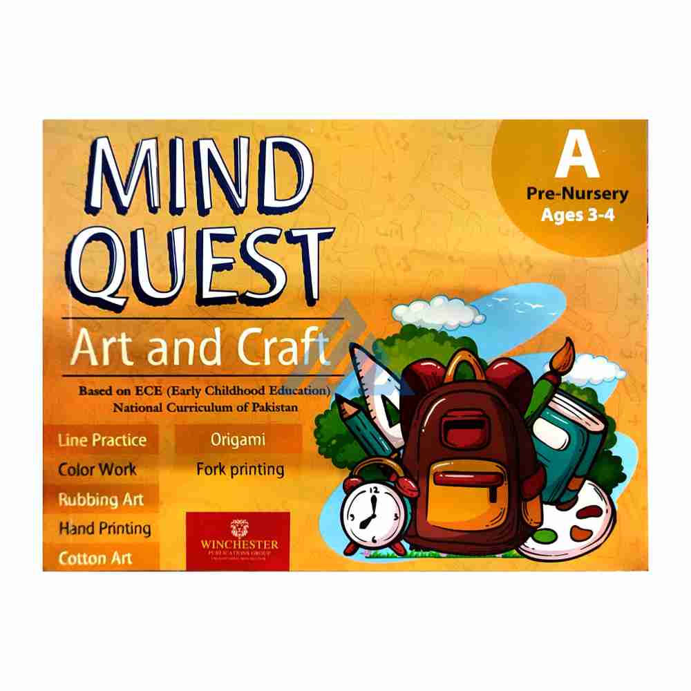 Mind Quest Art & Craft Book 1