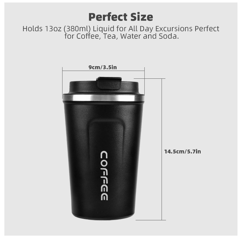 Coffee Mug - No. 4002 - Black